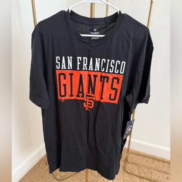 San Francisco Giants Black T-Shirt - Picture 1 of 2